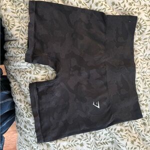 Black Camouflage Women’s  Shorts
